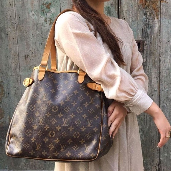 Auth Louis Vuitton Batignolles Vertical Tote - Picture 2 of 8